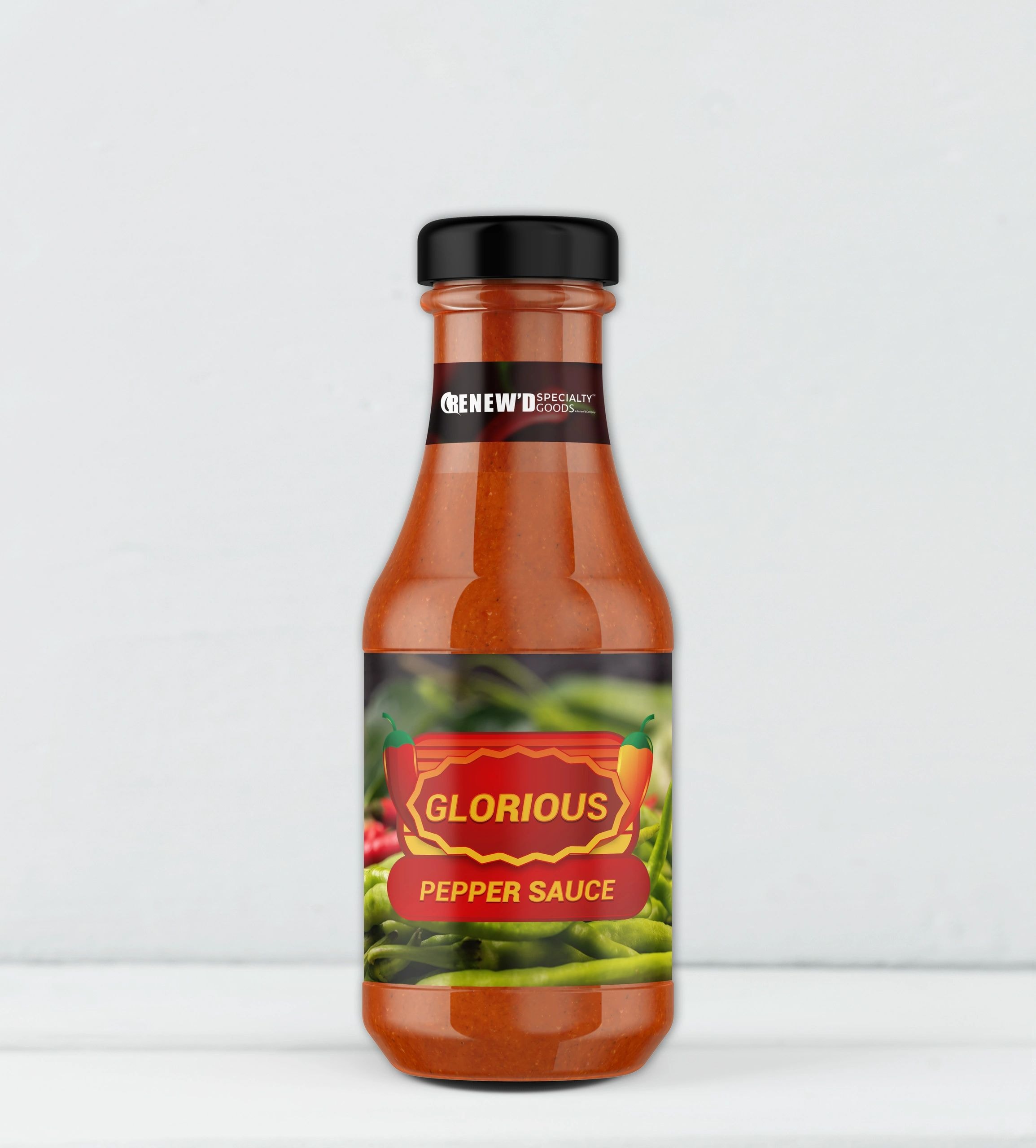 Glorious Pepper Sauce bottle